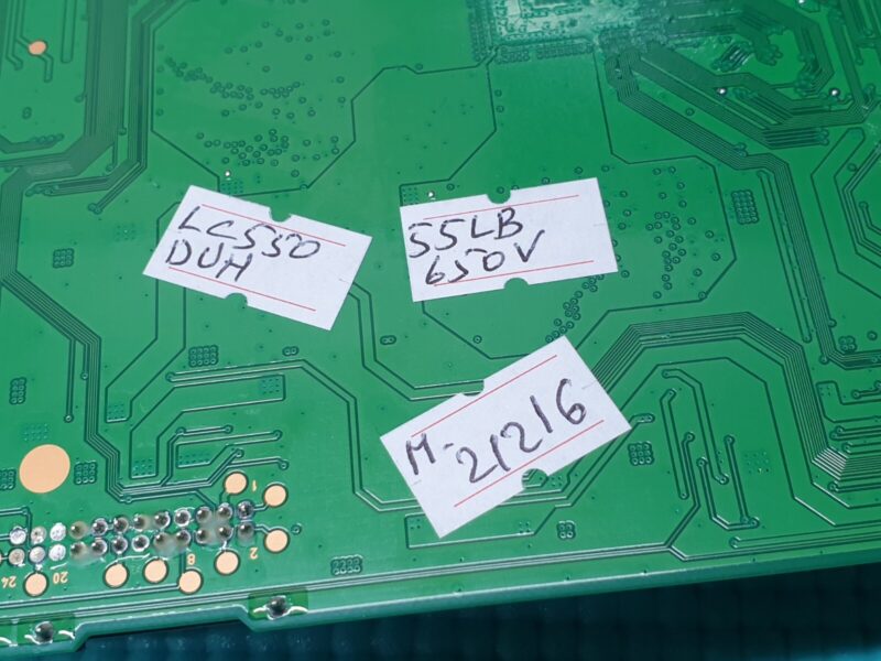 MAIN BOARD MB LG 55LB650V TV EAX65384004 (1.5) EBT62410322 SCREEN:LC550DUH - Image 5