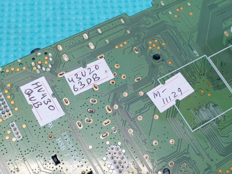 MAIN BOARD MB TOSHIBA 43U2063DB LED TV VESTLE 17MB230 23624282 SCREEN:HV430QUB - Image 4