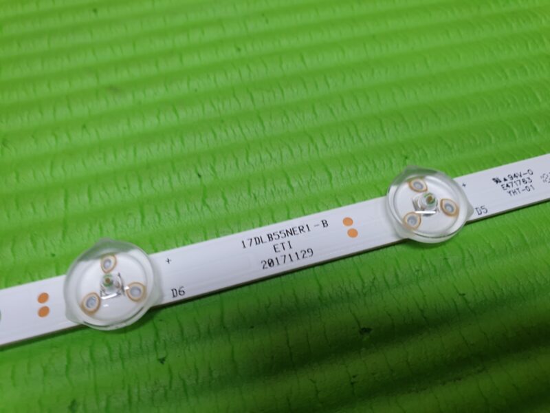 1 X LED BACKLIGHT STRIP FR 55UL5A63DBS 55U6863D TV B-TYPE 17DLB55NER1-B 30099091 - Image 4