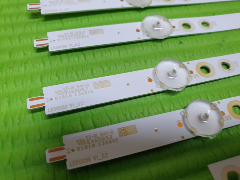 FULL LED BACK LIGHT SET FOR PHILIPS 50PUS6272/12 50PUS6523/12 TV LB50089 V1_01 - Image 5