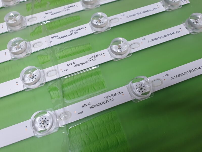 FULL LED BACK LIGHT SET HISENSE 65A7100FTUK T2 TV JL.D65091330-003AS-M_V02 - Image 2