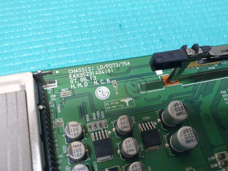 MAIN AV BOARD MB LG GENUINE 50PC55 TV EAX35231404(0) EBR34792321 EBL32961502 - Image 2