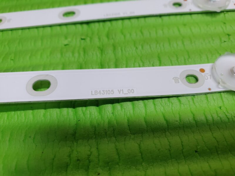 FULL LED BACK LIGHT ARRAY FOR PHILIPS 43PUS6703/12 TV LB43105 V1_00 TPT430U3 - Image 3