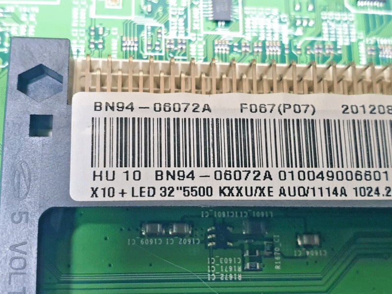 MAIN AV BOARD MB SAMSUNG UE32ES5500K TV BN41-01812A BN94-06072A SCREEN:T320HVN02 - Image 3