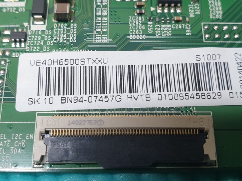 MAIN BOARD MB SAMSUNG UE40H6500ST TV BN41-02156A BN94-07457G SCREEN:LSF400HF04 - Image 3