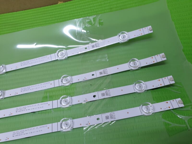 FULL LED BACKLIGHT SET FOR HISENSE 55A6GTUK TV ZD_SSC_D550_4x10_01_V1.3_20200813 - Image 2