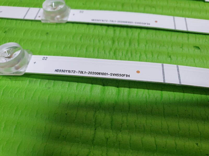 FULL LED BACKLIGHT SET HISENSE 55A6BGTUK TV CRH-BX55Y1UU723030T040806A-REV1.0 - Image 3