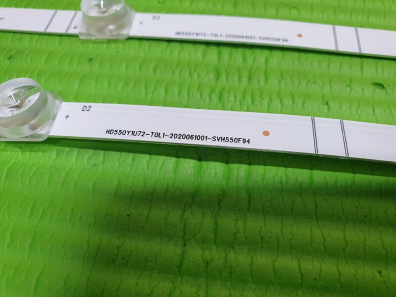 FULL LED BACKLIGHT SET HISENSE 55A6BGTUK TV CRH-BX55Y1UU723030T040806A-REV1.0 - Image 4