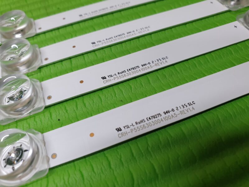 FULL LED BACKLIGHT SET FOR SAMSUNG UE55AU7100K TV CRH-P55S6303004100A5 REV1.4 - Image 4