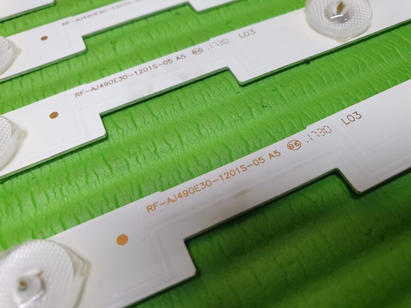 FULL LED BACKLIGHT SET FOR LC-49CUG8052K TV RF-AJ490E30-1201S-05 A5 LSC490FN02-H - Image 3