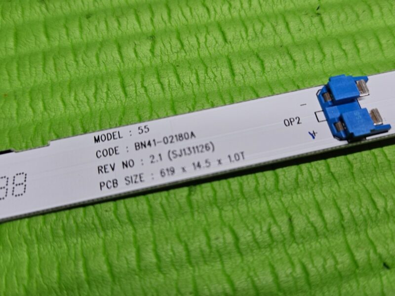 1 LED BACKLIGHT INTERFACE STRIP FOR SAMSUNG UE55H6400AK  UE55H6700AK 55" LED TV - Image 8