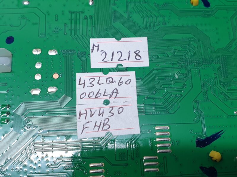 MAIN BOARD MB LG 43LQ60006LA LED TV EAX69822904(1.1) EBT67730101 SCREEN:HV430FHB - Image 4