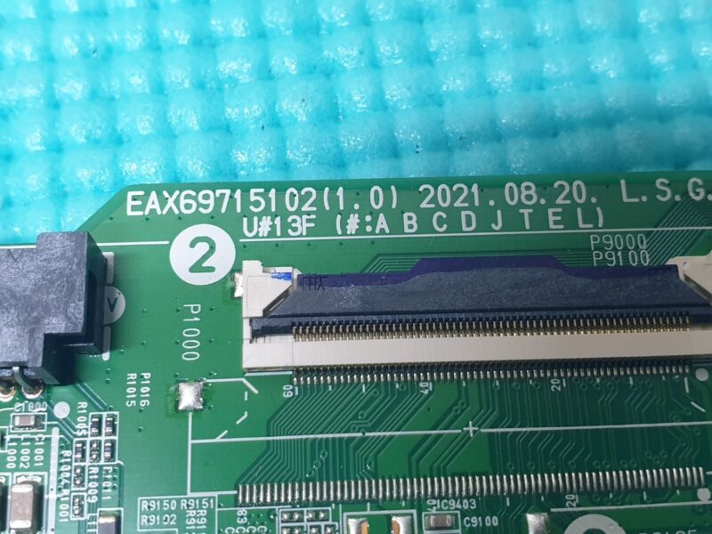 MAIN BOARD MB LG 55UP75006LF LED TV EAX69715102(1.0) EBT66626403 SCREEN:LC550DQJ - Image 2