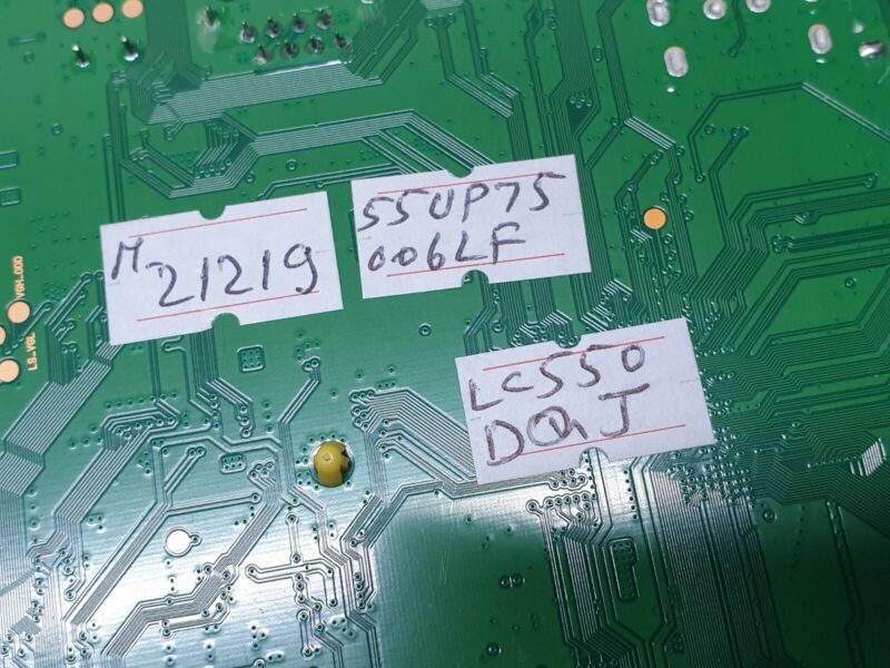 MAIN BOARD MB LG 55UP75006LF LED TV EAX69715102(1.0) EBT66626403 SCREEN:LC550DQJ - Image 4