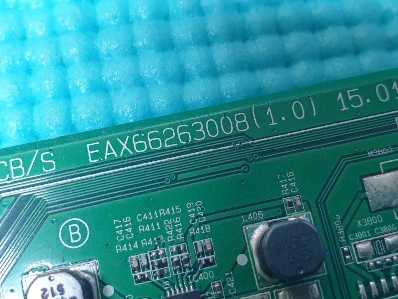 MAIN BOARD MB LG 32LX320C LED TV EAX66263008(1.0) EBT63748302 SCREEN:LC320DXE - Image 2