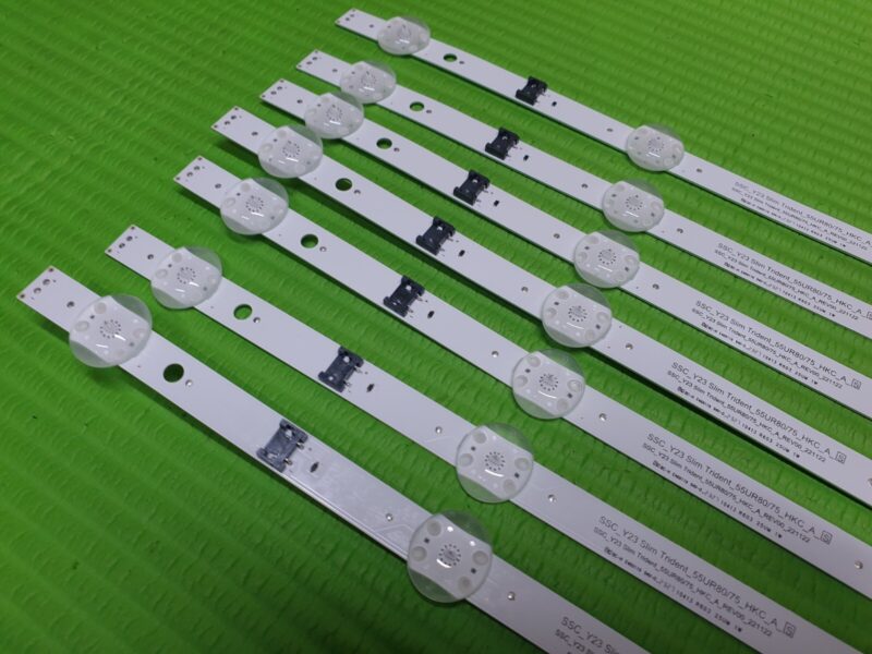 FULL LED BACK LIGHT SET LG 55UR78006LR TV SSC_Y23 Slim Trident_55UR80/75_HKC_A_S - Image 2
