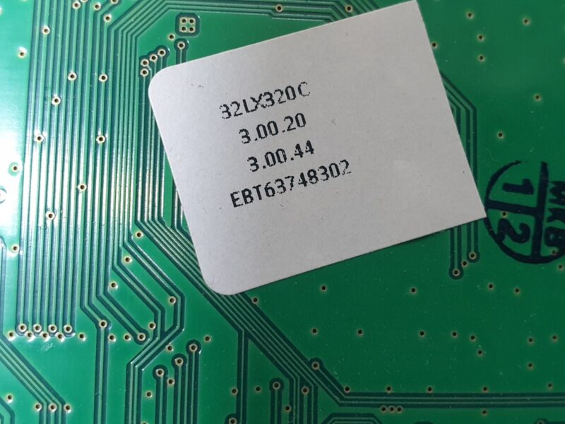 MAIN BOARD MB LG 32LX320C LED TV EAX66263008(1.0) EBT63748302 SCREEN:LC320DXE - Image 4