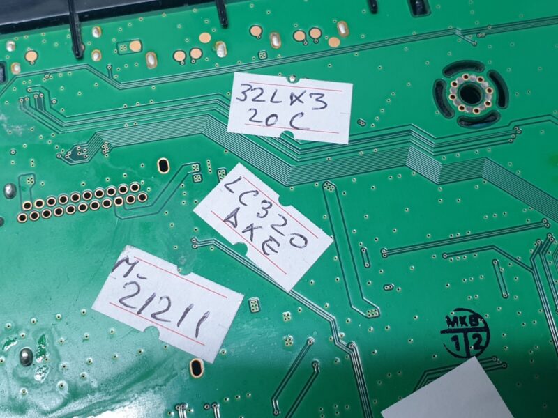 MAIN BOARD MB LG 32LX320C LED TV EAX66263008(1.0) EBT63748302 SCREEN:LC320DXE - Image 5