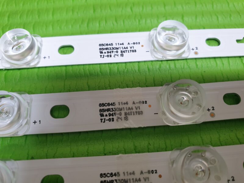 FULL LED BACK LIGHT SET FOR TCL 65C645KX7 65" LED TV 65HR330M10B4 V1 - Image 4