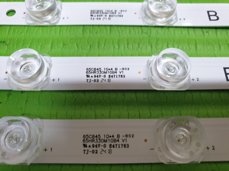FULL LED BACK LIGHT SET FOR TCL 65C645KX7 65" LED TV 65HR330M10B4 V1 - Image 5