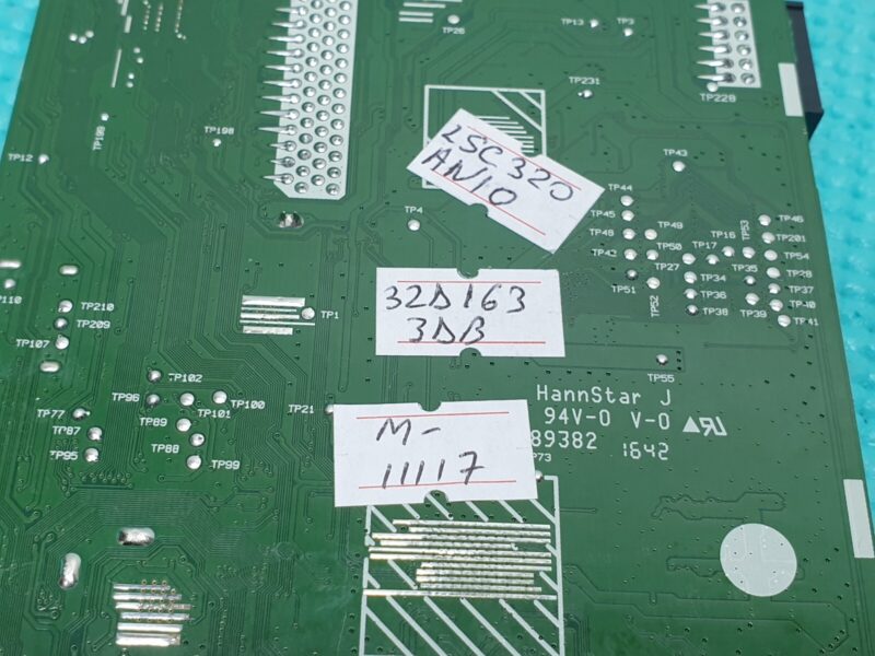MAIN AV BOARD MB TOSHIBA 32D1633DB 32" LED TV 17MB82S 23383020 SCREEN:LSC320AN10 - Image 4