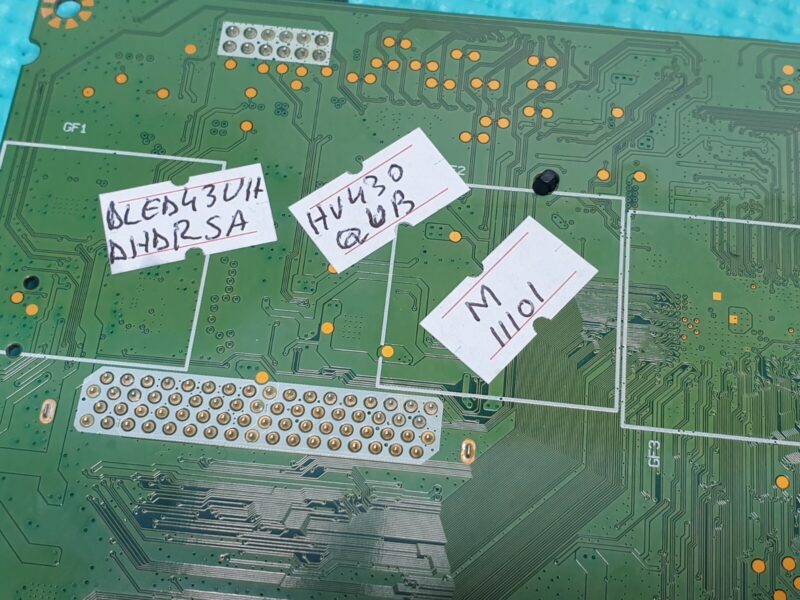 MAIN AV BOARD MB FOR BUSH DLED43UHDHDRSA 43" TV 17MB230 23626565 SCREEN:HV430QUB - Image 4