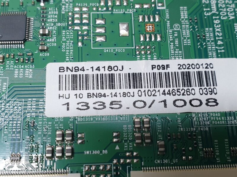 MAIN AV BOARD MB SAMSUNG UE55RU7100K TV BN41-02703A BN94-14180J SCREEN:HV550QUB - Image 3