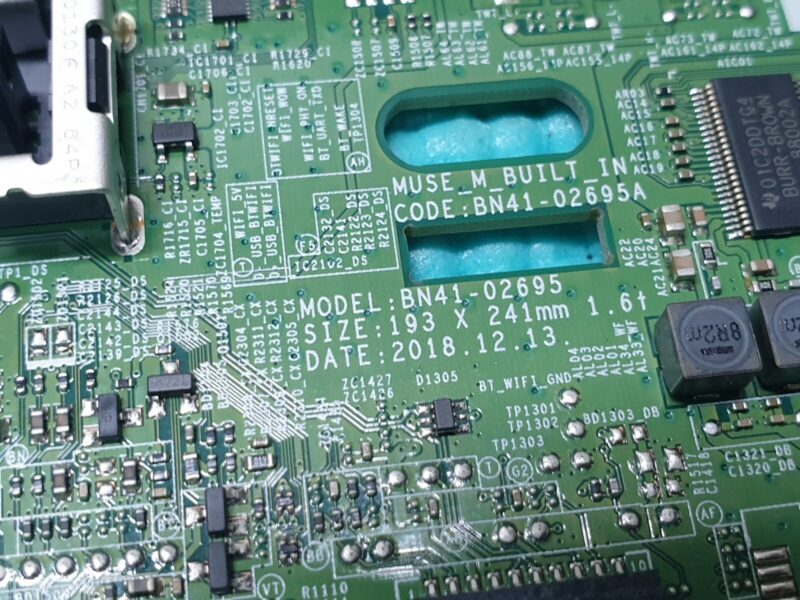 MAIN BOARD MB SAMSUNG QE55Q60RAT TV BN41-02695A BN94-14007B SCREEN:T550QVN07 - Image 2