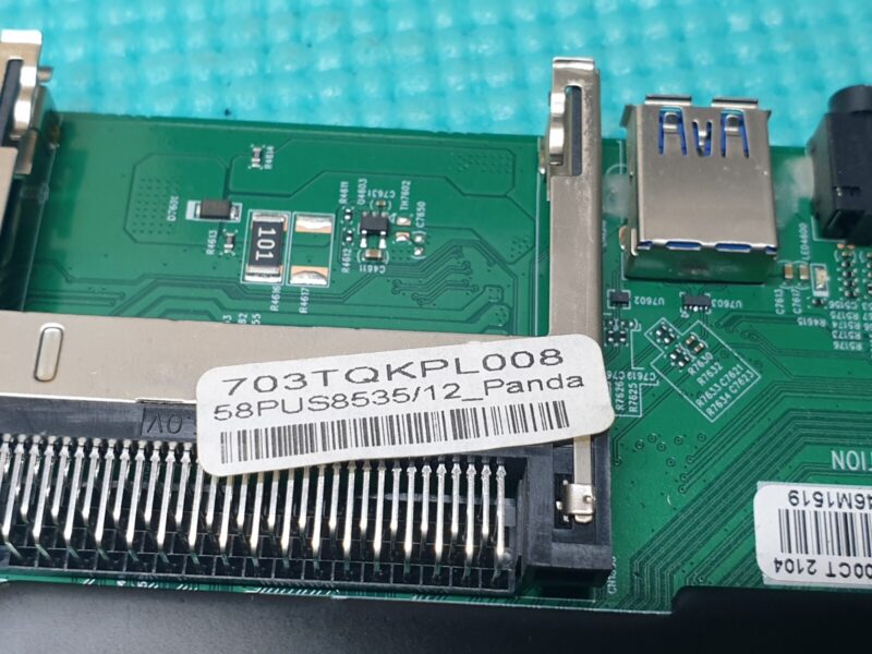 MAIN BOARD MB PHILIPS 58PUS8535/12 LED TV 715GA006-M0E-B01-005K SCREEN:CC580PV5D - Image 3