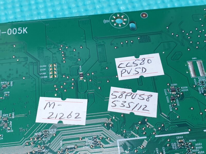 MAIN BOARD MB PHILIPS 58PUS8535/12 LED TV 715GA006-M0E-B01-005K SCREEN:CC580PV5D - Image 4