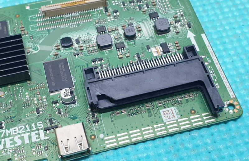 MAIN AV BOARD MB BUSH DLED32HDSA TV VESTEL 17MB211S 23587181 SCREEN:LSC320AN10 - Image 2