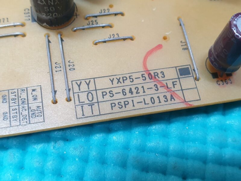 POWER SUPPLY PSU FOR LG 50PV350T 50" PLASMA TV EAY62171101 EAX63329901/8 - Image 3