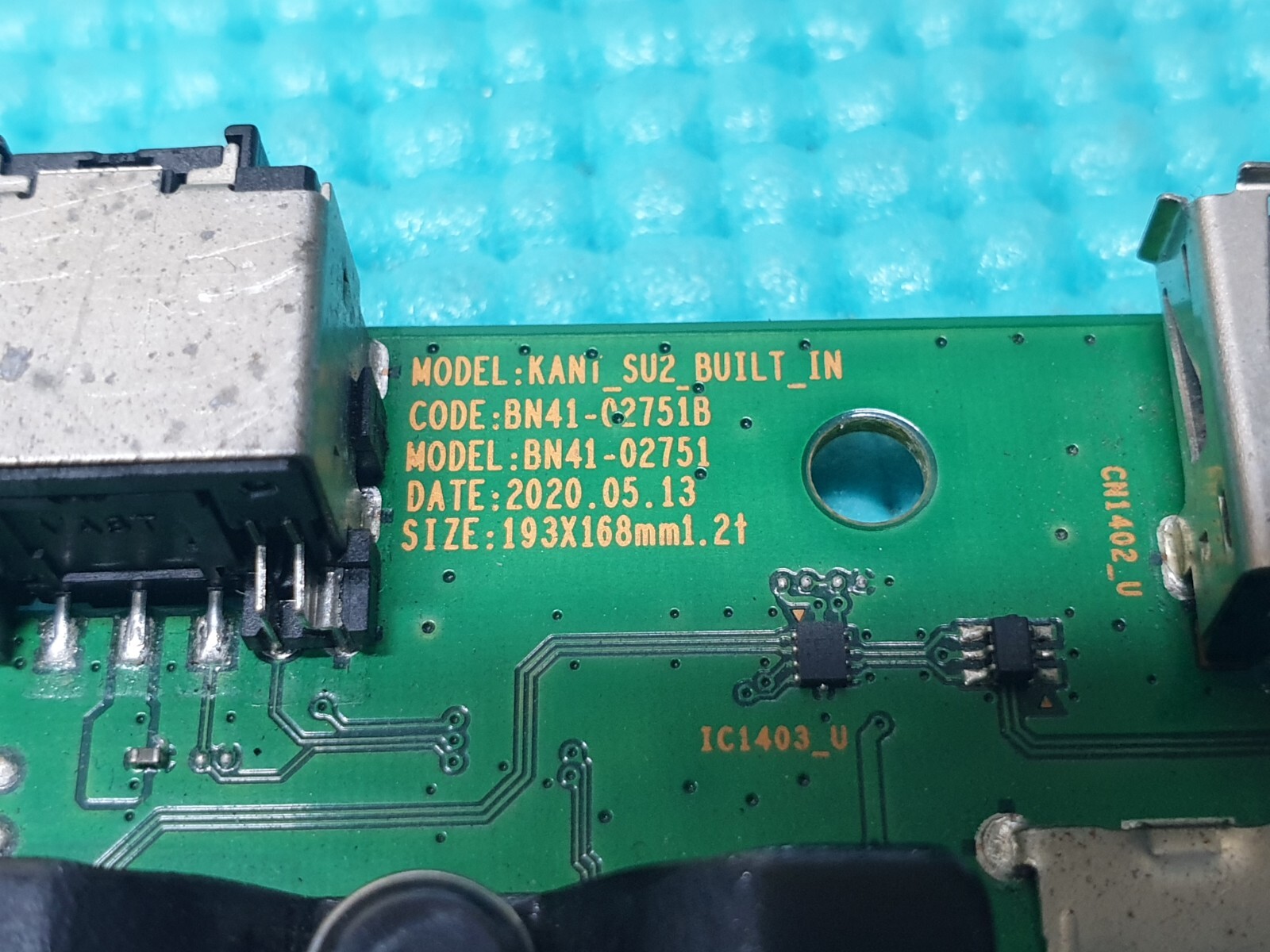 MAIN AV BOARD MB SAMSUNG UE70TU7020K TV BN94-16661P BN41-02751B SCREEN:CC700PV2D - Image 3