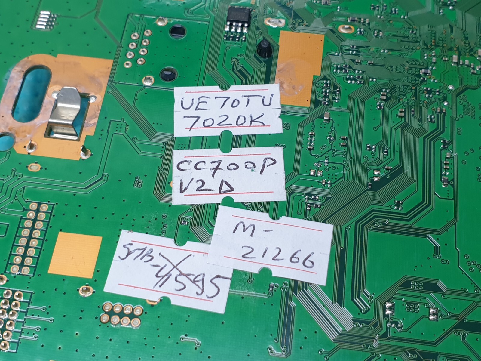 MAIN AV BOARD MB SAMSUNG UE70TU7020K TV BN94-16661P BN41-02751B SCREEN:CC700PV2D - Image 5