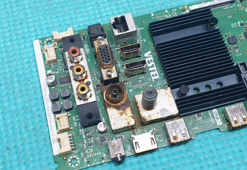 MAIN AV BOARD MB TOSHIBA 65UL2063DB LED TV 17MB230 23731030 SCREEN:DV650QUB - Image 2