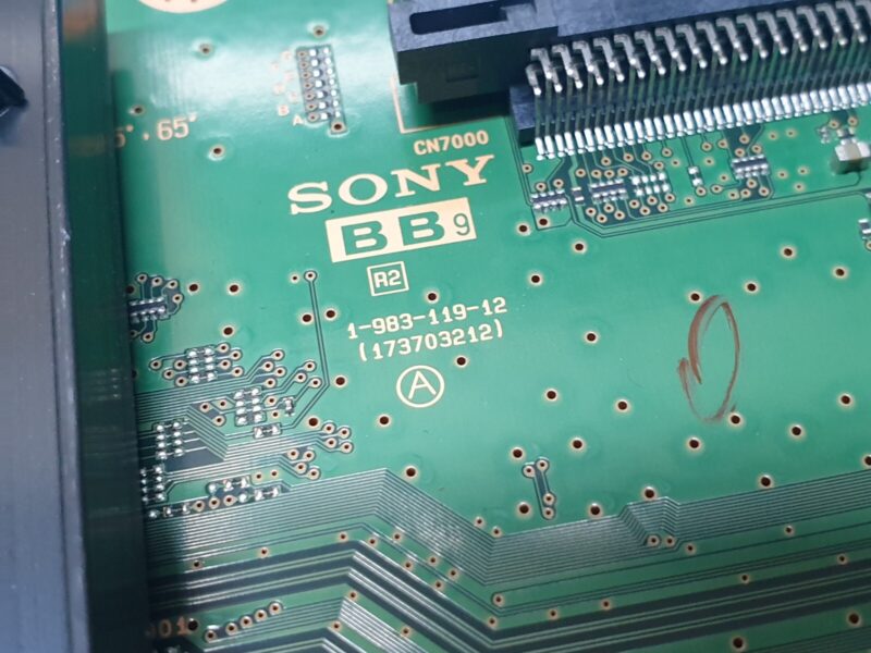 MAIN BOARD MB SONY KD-55XG7093 55" TV 1-983-119-12 YA03092AA SCREEN:LSY550FN04 - Image 2