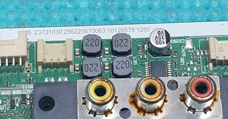 MAIN AV BOARD MB TOSHIBA 65UL2063DB LED TV 17MB230 23731030 SCREEN:DV650QUB - Image 3