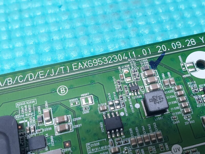 MAIN BOARD MB LG OLED48C14LB 48" TV EAX69532304(1.0) EBT66642202 SCREEN:LE480AQD - Image 2