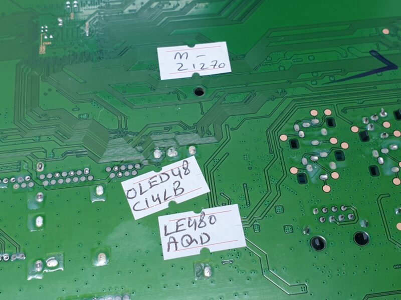 MAIN BOARD MB LG OLED48C14LB 48" TV EAX69532304(1.0) EBT66642202 SCREEN:LE480AQD - Image 4
