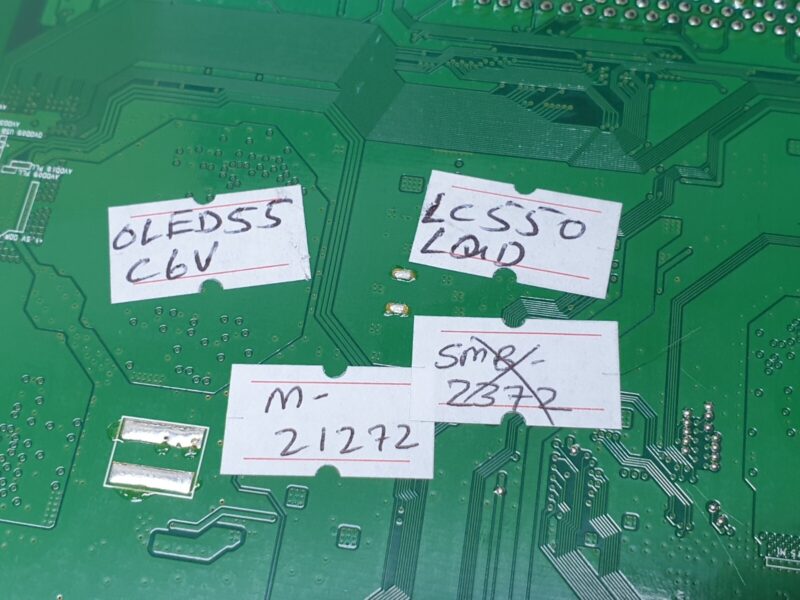 MAIN AV BOARD MB LG OLED55C6V TV EAX66736206 (1.0) EBT64276005 SCREEN:LC550LQD - Image 4
