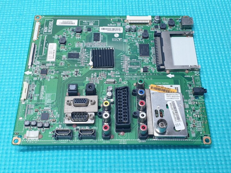 MAIN BOARD MB LG 32LK450U 32" LCD TV EAX64290501 (0) EBT61581629 SCREEN:T315HW04