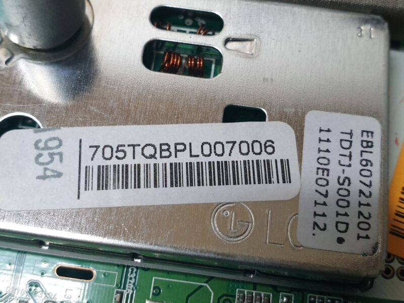 MAIN BOARD MB LG 32LK450U 32" LCD TV EAX64290501 (0) EBT61581629 SCREEN:T315HW04 - Image 4
