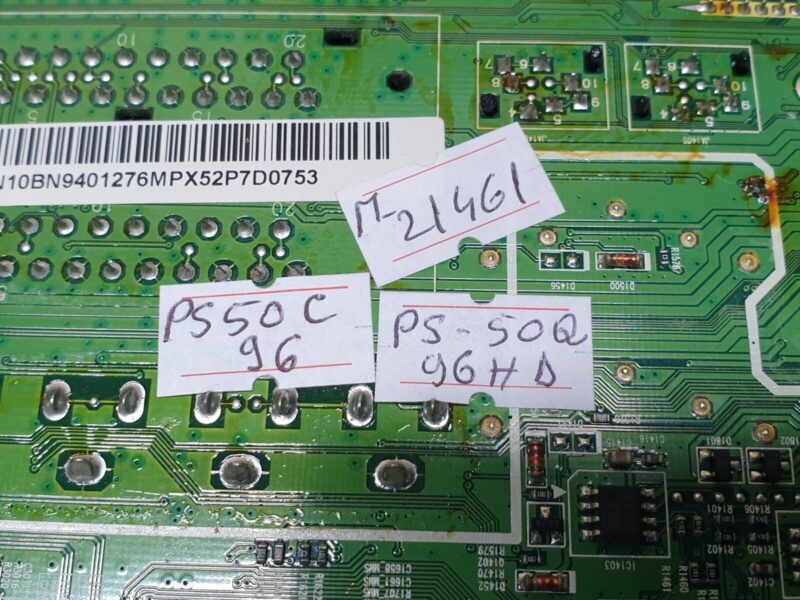 MAIN AV BOARD MB SAMSUNG PS50C96 PLASMA TV BN41-00813D BN94-01276M BN94-01177C - Image 5