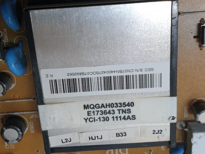 POWER SUPPLY BOARD PSU SAMSUNG UE40D7000 LED TV PD46B2_BDY BN44-00427B REV 1.3 - Image 3
