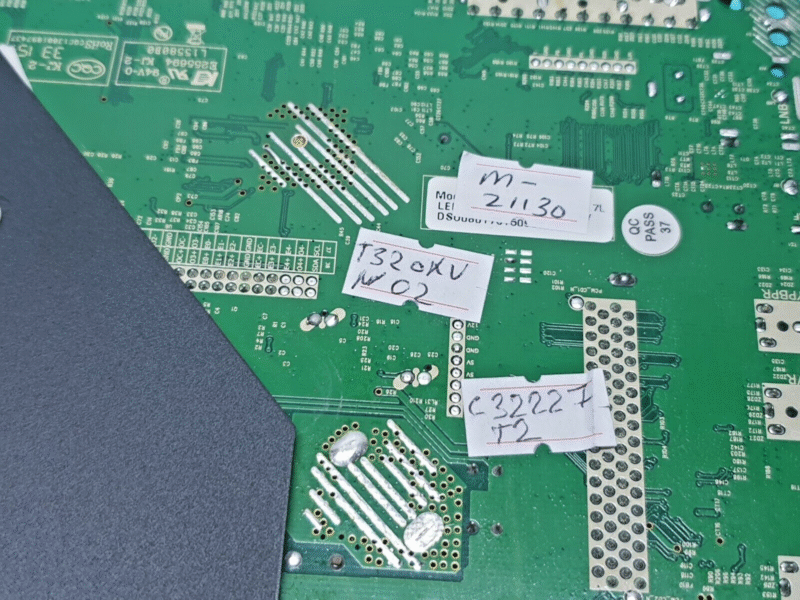 MAIN AV BOARD MB CELLO C32227T2 32" LED TV P75-3463GDXV6.0 SCREEN:T320XVN02 - Image 5