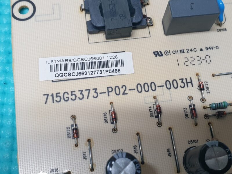 POWER SUPPLY PSU PANASONIC TX-L32C5B 32" LCD TV 715G5373-P02-000-003H - Image 2
