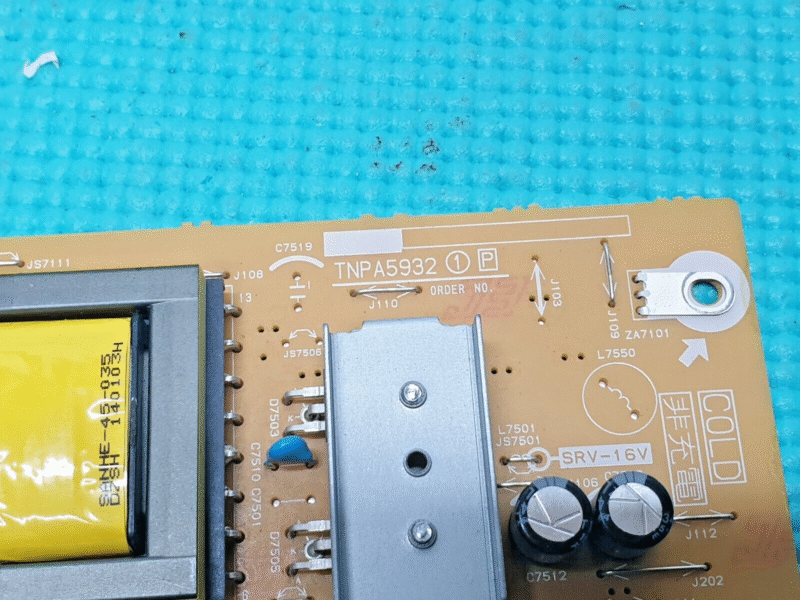 POWER SUPPLY BOARD PANASONIC TX-39AS500B 39" LED TV TNPA5932 1 P TXN/P1DWE - Image 3
