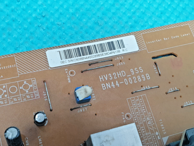 POWER SUPPLY BOARD SAMSUNG LE32B350F1W 32" LCD TV HV32HD 9SS BN44-00289B - Image 3