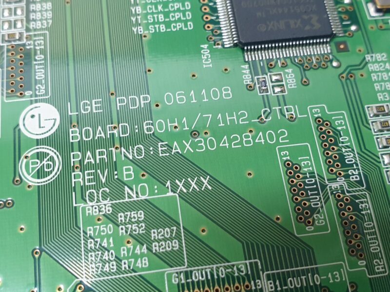 MAIN LOGIC CONTROL CTRL BOARD LG 60PF95 60" PLASMA TV EAX30428402 EBR3292301 - Image 3