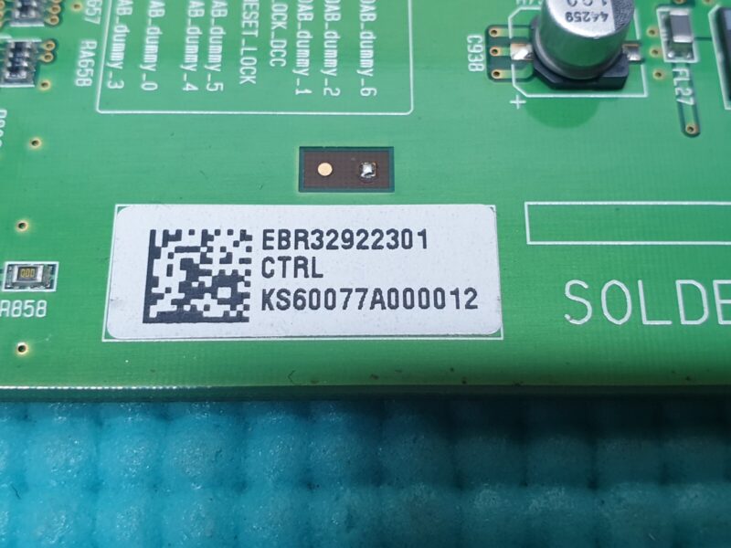 MAIN LOGIC CONTROL CTRL BOARD LG 60PF95 60" PLASMA TV EAX30428402 EBR3292301 - Image 4